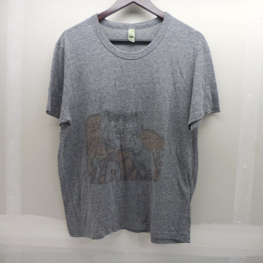 Alternative Earth Peyton Manning Graphic T-Shirt Gray Mens XL Short Sleeve